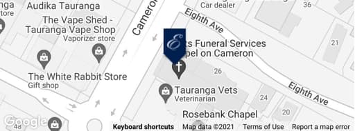 Tauranga Location Map